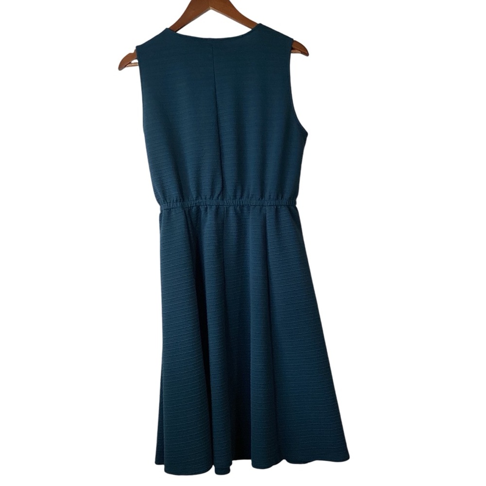 Lane Bryant Sleeveless Blue Dress Size 14/16 - Picture 4 of 7